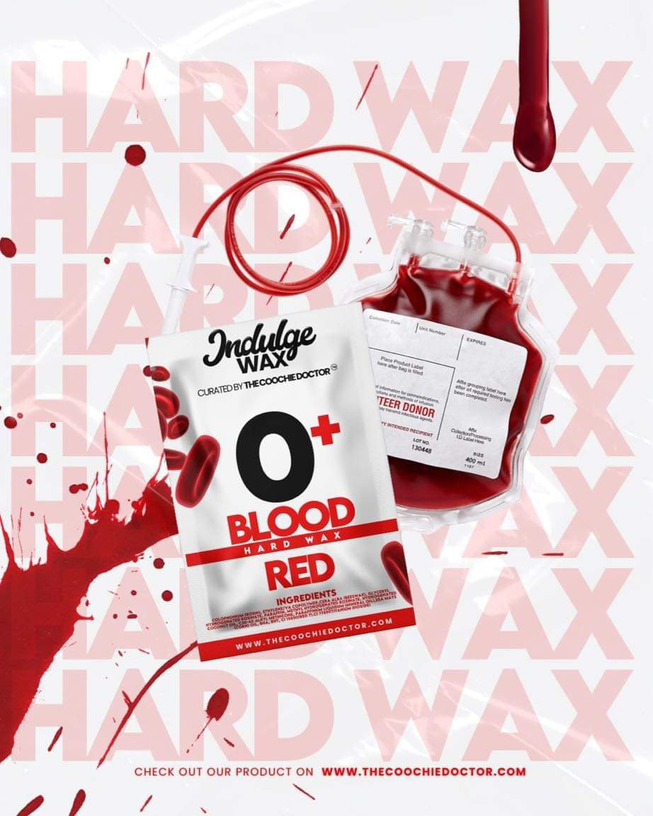 O+ (30 lbs) Blood Red Hard Wax